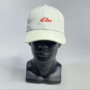 ALIAS KILOS  STRAPBACK BLUE JEAN DAD HAT